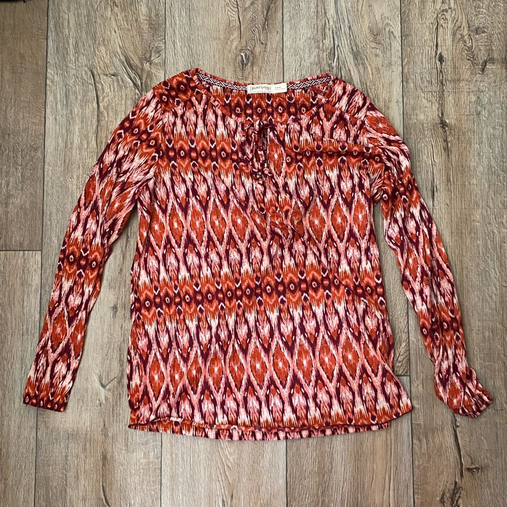Multicolored Faded Glory blouse